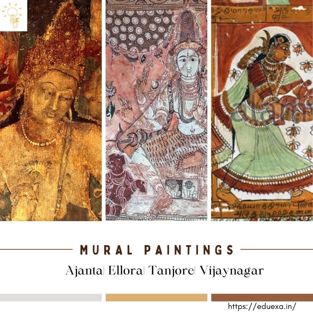 MURAL PAINTINGS and Cave Paintings