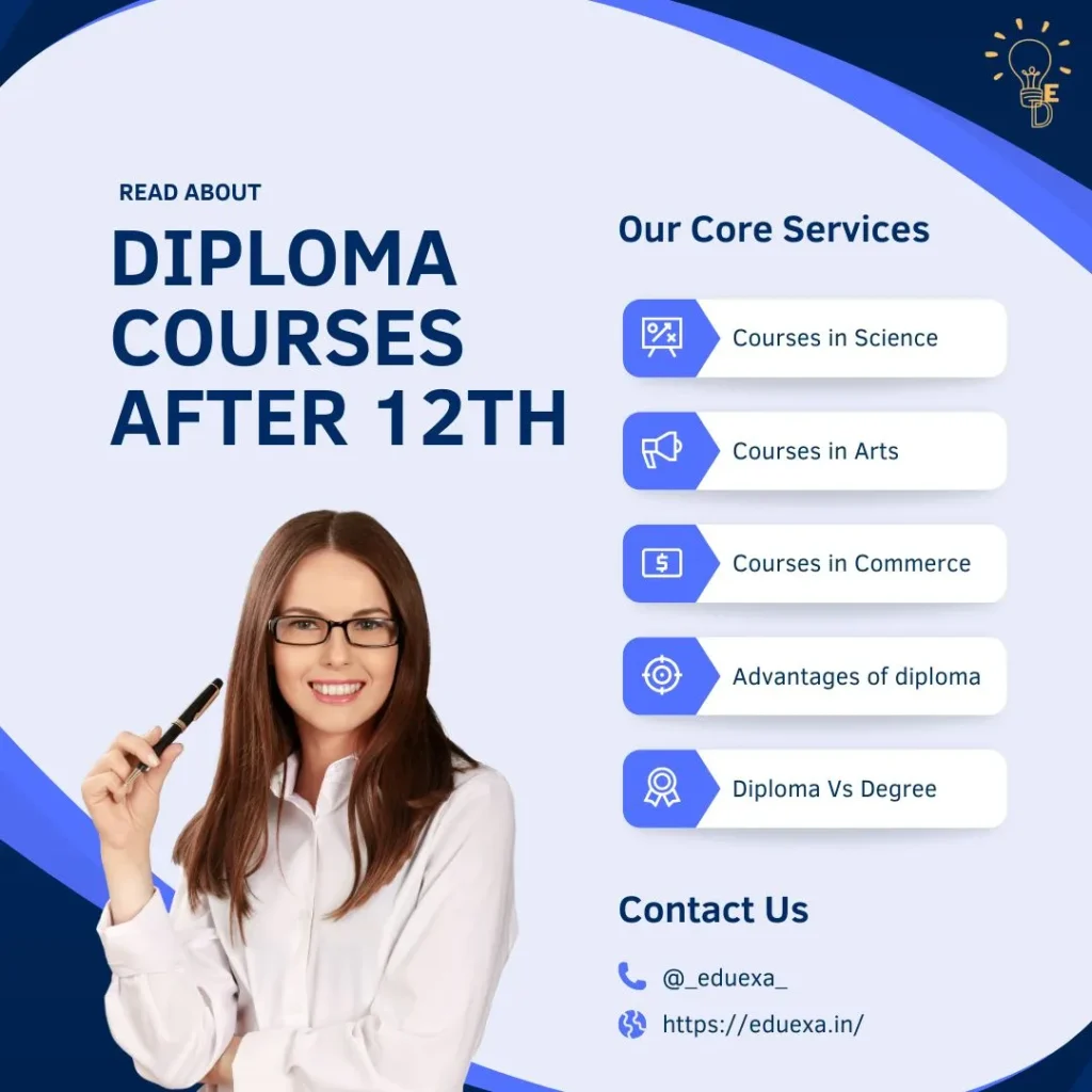 Diploma courses after 12th