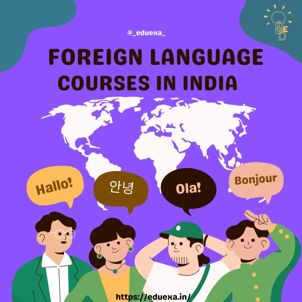 foreign language courses in India