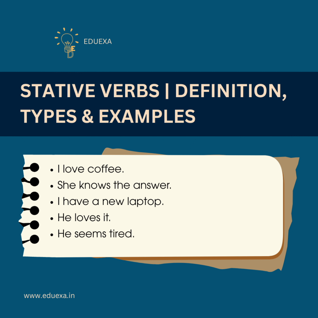 Stative Verbs